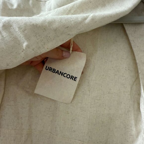 🌾 URBANCORE Linen Blend Two-Piece Set – Natural Beige – Size M 🌾 - Picture 3 of 9